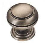 Ручка-кнопка BRASS современная классика, латунь старое серебро, 0712-015*** Ручка-кнопка BRASS современная классика, латунь старое серебро, 0712-015***