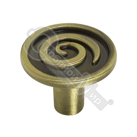 Ручка-кнопка, бронза, KERRON,  72010/72209***