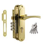 Замок врезной 710-62 мм (золото) 16980 Замок врезной 710-62 мм (золото) 16980