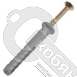 Дюбель-гвоздь KEW ND, потай 5х30 /100/ фото 2 Дюбель-гвоздь KEW ND, потай 5х30 /100/ фото 2