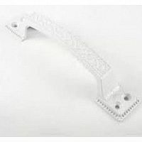 Ручка-скоба дверная РС-100-2, антик/белое серебро*** Ручка-скоба дверная РС-100-2, антик/белое серебро***