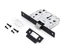 Защелка межкомнатная ФЗ 170 BLACK (10/50) 115265 Защелка межкомнатная ФЗ 170 BLACK (10/50) 115265