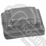 Подпятник кованый без отверстия 20х20х50 мм SK34.09.2 фото 2 Подпятник кованый без отверстия 20х20х50 мм SK34.09.2 фото 2