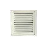 Решетка вентиляционная металлическая 100х100 мм, белый /100/ Решетка вентиляционная металлическая 100х100 мм, белый /100/