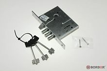 Замок врезной "BORDER" ЗВ9-6/13 (КЦП-81) ШЗ У2, 77316 Замок врезной "BORDER" ЗВ9-6/13 (КЦП-81) ШЗ У2, 77316