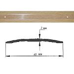 Порог АЛ-125-С ДУБ 1,5м, Стык алюминевый, 40 мм Порог АЛ-125-С ДУБ 1,5м, Стык алюминевый, 40 мм