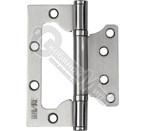 Петля уничерсальная B020-U 100X75X2.5-2BB-1SC ,сатинированный хром,   BUSSARE