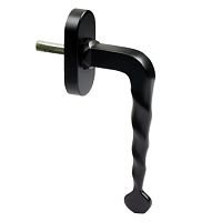 Ручка оконная 11878 Amig 115 черный 00026576 Ручка оконная 11878 Amig 115 черный 00026576