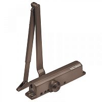 Доводчик NOTEDO DC-030-130 DA+BC EN2-5 (30-130кг), ветр. тормоз+задержка закр, мороз до -30, коричн Доводчик NOTEDO DC-030-130 DA+BC EN2-5 (30-130кг), ветр. тормоз+задержка закр, мороз до -30, коричн