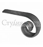 Окончание поручня 130х230 мм 40х9 мм SK54.01.8 Окончание поручня 130х230 мм 40х9 мм SK54.01.8