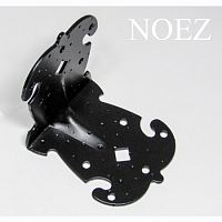 Уголок крепёжный фигурный 95х95 мм УКФ 95-95-80-У НОЭЗ черный матовый 30 шт/уп Уголок крепёжный фигурный 95х95 мм УКФ 95-95-80-У НОЭЗ черный матовый 30 шт/уп