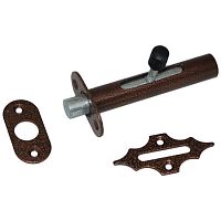 Засов врезной Делга, античная медь /40/ Засов врезной Делга, античная медь /40/