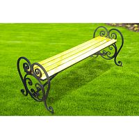 Скамья Южная (труба 20*20), 1.5 м Скамья Южная (труба 20*20), 1.5 м