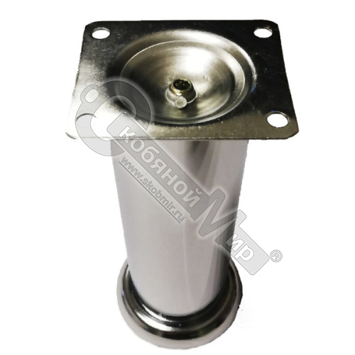 Ножка мебельная 50х150 мм  0,5 мм, хром,  109168