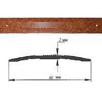 Порог АЛ-125-С 1,8м ПРОБКА , Стык алюминевый , 40 мм Порог АЛ-125-С 1,8м ПРОБКА , Стык алюминевый , 40 мм
