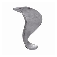 Опора мебельная старое серебро Brass, 5080.0150.016 Опора мебельная старое серебро Brass, 5080.0150.016