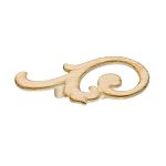 15.141.02.20 left Ручка скоба соврем.классика,слоновая кость с позолотой 32 мм brass 15.141.02.20 left Ручка скоба соврем.классика,слоновая кость с позолотой 32 мм brass