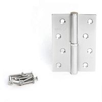 Петля левая 100х70-В-Steel-NIS-L Apecs сатин, 00013694 Петля левая 100х70-В-Steel-NIS-L Apecs сатин, 00013694