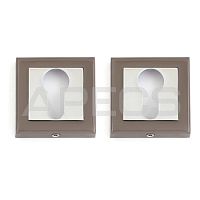 Накладки на цилиндр Windrose DP-C-18-BN арт.00023604 Накладки на цилиндр Windrose DP-C-18-BN арт.00023604