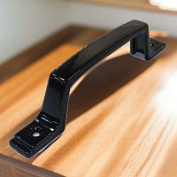 Ручка-скоба  оконная  РС-80.02-С  черный  (50)