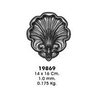 Накладка штампованная 140х160х1 мм 19869 Накладка штампованная 140х160х1 мм 19869