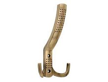 Крючок 3-х рожковый, YG1149L SC, матовый хром (с перфорацией), 8288 /30/ Крючок 3-х рожковый, YG1149L SC, матовый хром (с перфорацией), 8288 /30/