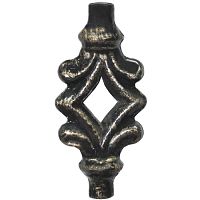 Вставка в балясину 44х94 мм d12 мм 81141/6455 Вставка в балясину 44х94 мм d12 мм 81141/6455