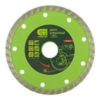 Диск алмазный по камню 125х22,2 мм TURBO, cухой рез, Сибртех, 731317*** Диск алмазный по камню 125х22,2 мм TURBO, cухой рез, Сибртех, 731317***