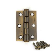 Петля врезная Avers 60*40*1,75-AB бронза,  00019051 Петля врезная Avers 60*40*1,75-AB бронза,  00019051