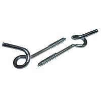 Шуруп с витым, качельным крюком 5,2х60 цинк /1/ Шуруп с витым, качельным крюком 5,2х60 цинк /1/