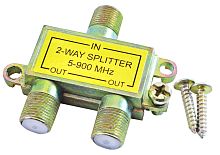 Разветвитель ТВ 2 (краб) VA-194 (ТС-1261), на 2 телевизора б/F-разъемов /357 (50/1000) Разветвитель ТВ 2 (краб) VA-194 (ТС-1261), на 2 телевизора б/F-разъемов /357 (50/1000)