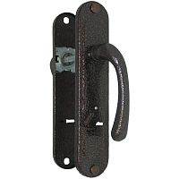 Ручка на планке РДП-2-006-Ш-85С антик медь,сувальд.(шторка) /15/