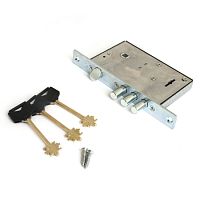 Замок врезной REХ 1.7,(аналог 1.04.27) 6-ти сувальд., 3 кл., 3 стержня d=12 мм, защелка d=16 мм Замок врезной REХ 1.7,(аналог 1.04.27) 6-ти сувальд., 3 кл., 3 стержня d=12 мм, защелка d=16 мм