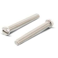 Винт DIN84 М6х100 цинк, SL 10х1,6 Винт DIN84 М6х100 цинк, SL 10х1,6