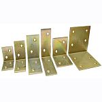 Угол мебельный широкий 25х25х30 жёлтый цинк, KSZ1, /50/ Угол мебельный широкий 25х25х30 жёлтый цинк, KSZ1, /50/