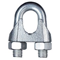 Зажим для стальных канатов DIN741 16мм /2/ Зажим для стальных канатов DIN741 16мм /2/