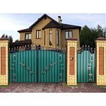 Ворота МПА арочные Лоза №2 3.42*2.3 Ворота МПА арочные Лоза №2 3.42*2.3