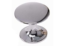 Ручка-кнопка мебельная хром, 2619*** Ручка-кнопка мебельная хром, 2619***