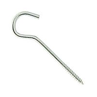 Шуруп-крючок (полукольцо), цинк 5х60 /50/ Шуруп-крючок (полукольцо), цинк 5х60 /50/