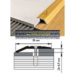 Порог АЛ-168-С 1,8м антик серебряный ,Кант, 32 мм Порог АЛ-168-С 1,8м антик серебряный ,Кант, 32 мм