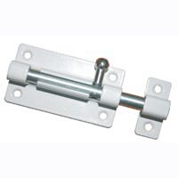 Задвижка накладная ЗТ6 цинк /100/ Задвижка накладная ЗТ6 цинк /100/