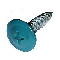 Саморез с прессшайбой, острый RAL5021 4,2х16 морская волна /500/ Саморез с прессшайбой, острый RAL5021 4,2х16 морская волна /500/