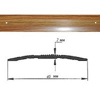 Порог АЛ-125-С 2,0м МАДЕРА , Стык алюминевый , 40 мм Порог АЛ-125-С 2,0м МАДЕРА , Стык алюминевый , 40 мм