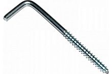 Шуруп с костылем L-образный 4x50 (400 шт) Шуруп с костылем L-образный 4x50 (400 шт)