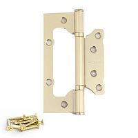 Петля накладная Аvers 125*75*2,5-В2- GМ цвет: мат.золото арт.00019902 Петля накладная Аvers 125*75*2,5-В2- GМ цвет: мат.золото арт.00019902