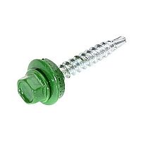 Саморез кровельный КРсZP RAL6002 4,8х51 светло-зеленый /50/ Саморез кровельный КРсZP RAL6002 4,8х51 светло-зеленый /50/