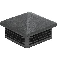 Заглушка пластиковая 60х60 Домик черная 2362Т/35.6060/SK35.14.60/60-60КЧН Заглушка пластиковая 60х60 Домик черная 2362Т/35.6060/SK35.14.60/60-60КЧН