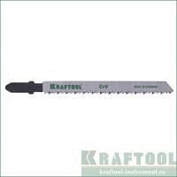 Пилка для эл.лобзика по дереву, ДВП, ДСП, Т101В, чистый рез, EU-хвост, KRAFTOOL (1шт.), 159511 Пилка для эл.лобзика по дереву, ДВП, ДСП, Т101В, чистый рез, EU-хвост, KRAFTOOL (1шт.), 159511