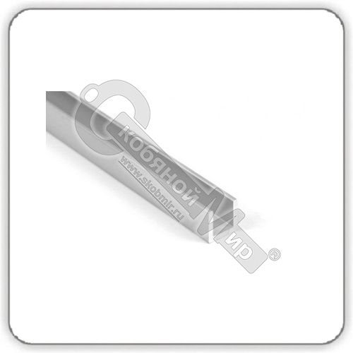 Направляющая для раздвижных дверей нижняя Н2 П-образная 10 мм L=1 м,  119534  /10/