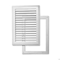 Решетка вентиляционная 175х240 мм в рамке, прямые жалюзи,  К003 Решетка вентиляционная 175х240 мм в рамке, прямые жалюзи,  К003